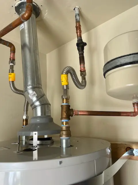 Water heater installation and plumbing repair in Mountainville